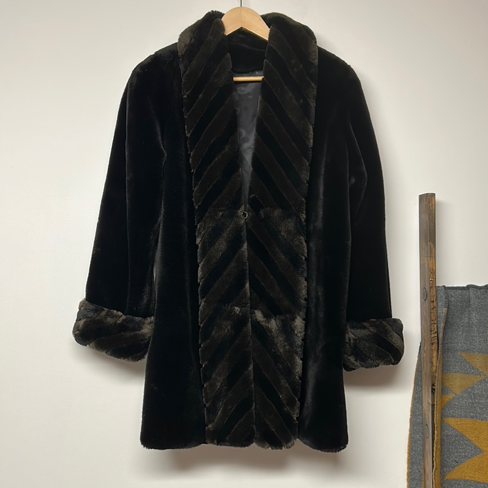 Vintage Faux Fur Jacket
